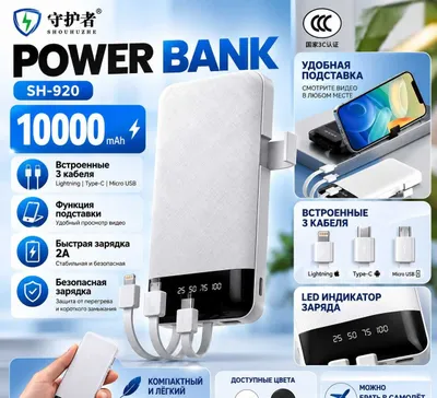 Power bank Guardian SH 920 2A 10000 mAh 1