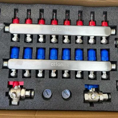 ATLANTIK Коллектор расходомер ATLANTIK kollektor rasxodomer 1