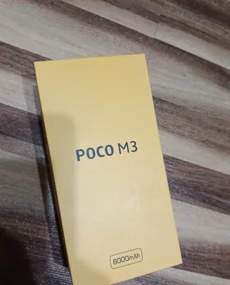 POCO M3 2 SIM Power Black 4GB RAM 64 GB ROM 1
