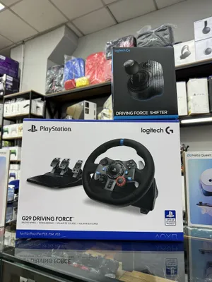 Logitech G29 + коробка передач для PlayStation и ПК. Новый, запечатанный