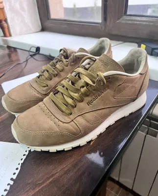 Оригинальные полностью кожаные кроссовки Reebok Classic Leather 43 1