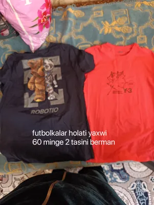 pijamalar, ko‘ylaklar va futbolkalar 1