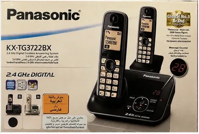 Радиотелефон Panasonic 2в1