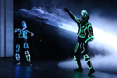 Lazer shousi. Neon shousi. Piksel shousi. 1