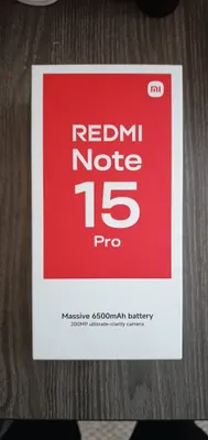 Ozgina ishlatilgan redmi note 15 pro