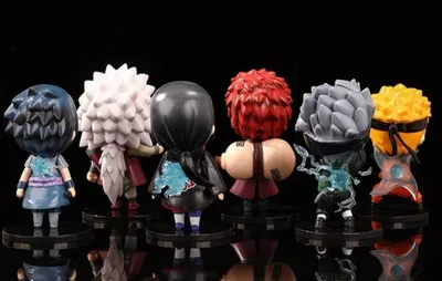 Naruto, Uzumaki, Saske Uchiha, Kakashi Hatake, Itachi Uchiha, Gaara va Jirayya 1