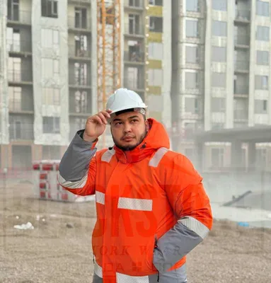 Quruvchilar, ishchilar va rahbarlar uchun qishki kurtka 1