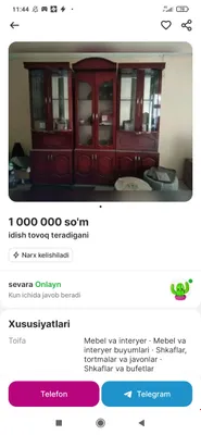 idish tovoq teradigan termo