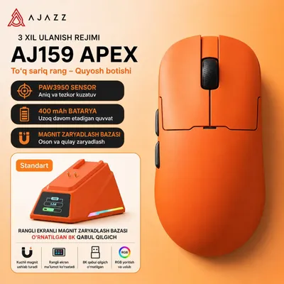 Sichqoncha o‘yin uchun Ajazz aj159 apex 1