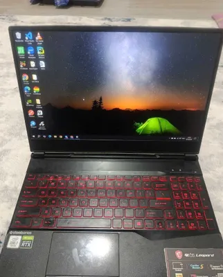 MSI GL65 Leopard core i7-10870H ,16 GB,RTX 2060 6 GB , SSD 512 GB 1