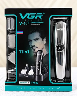 VGR V-107 — 11 in 1 professional parvarish to‘plami