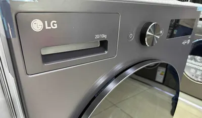Стирально-сушильная машина LG 20/10 кг F0Z8DRP24 AI DD Steam TurboWash 1