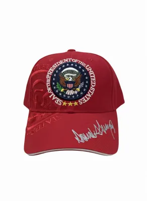 Красная кепка Seal of the President of the United States из США 1