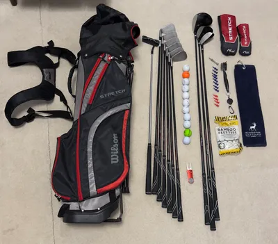 Wilson golf to‘plami: 10 ta klyushka va sumka 1