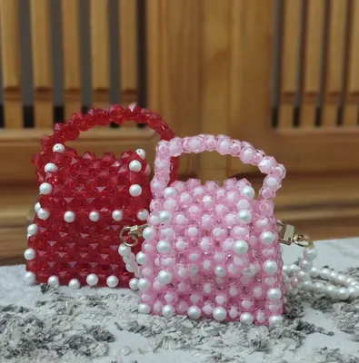 Детская сумка из бисера 1