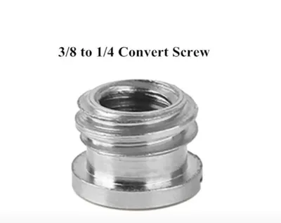 Металический переходник 1/4" на 3/8", 5 шт. 1