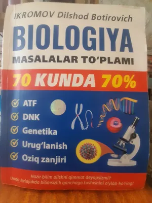 biologiya masalalar toʻplami 70 kunda 70 foiz