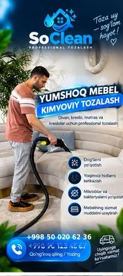 Химчистка мебели и ковров 1