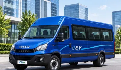 IVECO Daily EM2-33 — электрический микроавтобус, 15+1 мест, 2026 г.