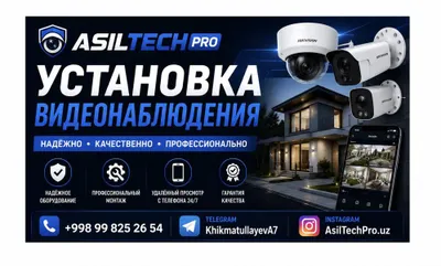 Kamera o‘rnatish 1