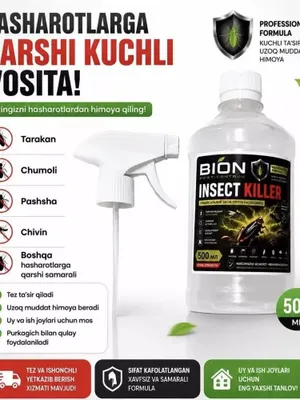KILLIER Hashoratlarga qarshi kuchli vosita 1