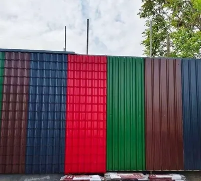 ПВХ-профнастил, металлочерепица, конёк и стеклопластиковые изделия 1