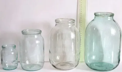 0,5 l dan 3 l gacha shisha bankalar sotiladi | Arzon narx