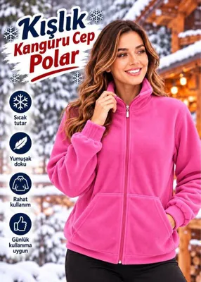 Molniyali flis jemper 1