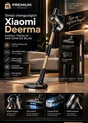 Беспроводной пылесос Xiaomi Dreame Vacuum Cleaner R10S Lite