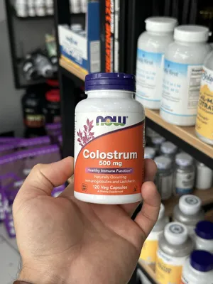 Now Colostrum 500 mg 120 kapsula 1