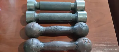 Гантели железные 1 кг- Сделано в СССР.  Качество. 1