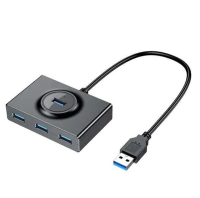 Chegirma! Yetkazib berish! USB hub 3.0 4 port, qo‘shimcha quvvat micro USB orqali