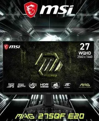 Manitor MSI MAG 275QF E20 2K (200Hz)