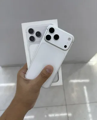 iPhone 17 Pro Max X/A 512 ГБ, серебристый, коробка, батарея 93% 1