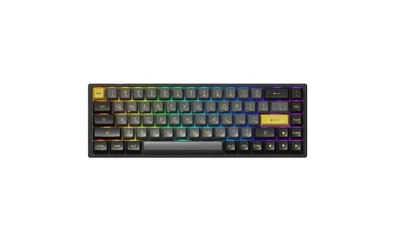 } Akko 3068B Plus Black&Gold CS Jelly Pink RGB klaviaturasi 1