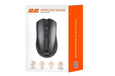 2E MF217 WL Black sichqonchasi 1