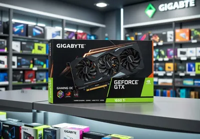 Gigabyte GTX1660TI videokartasi. Yangi, muhrlangan. 1