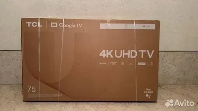 TCL 65/75 4K UHD SMART Google TV televizor, bepul yetkazib berish 1