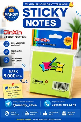 STICKY NOTES