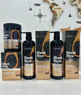 Keratine queen Black rice 900 мл шампунь, английская технология, произведено в Китае