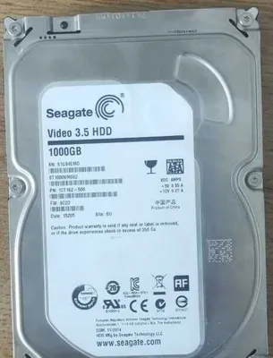 Seagate Video 3.5 HDD 1TB qattiq diski 1
