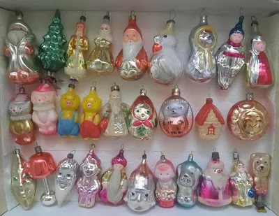 Елочные игрушки Ссср