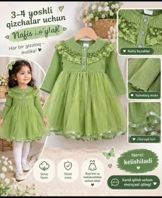 3 4 yoshli qizchalaga