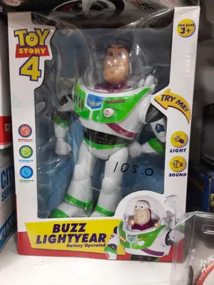 Buzz lighter robot o'yinchog'i bolalar uchun