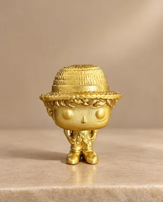 Golden Luffy Kinder Surprise kolleksiya figurkasi