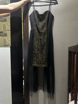 Qora kechki libos 1