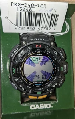 часы Casio Pro Trek Pathfinder PAG-240-1er 1