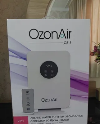 OzonAir OZ-8 havo va suv ozonatori hamda ionizatori (2 tasi 1 da)