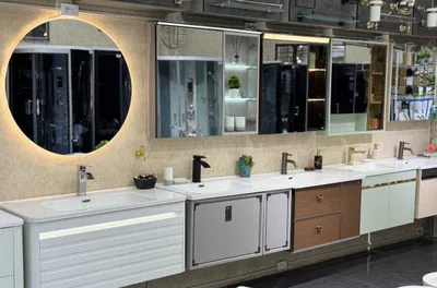 Комплект мебели с умывальником. Широкий ассортимент 1