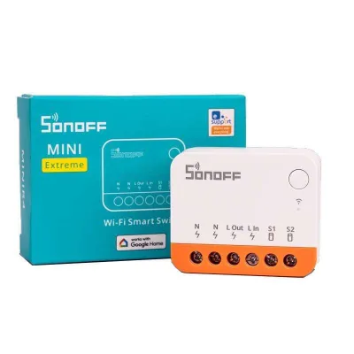 SONOFF MINIR4 Extreme MINiR4M реле в подрозетник Wi-Fi 1